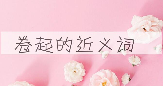 用卷起造句