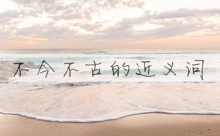 用不今不古造句