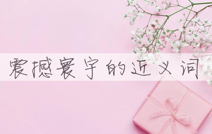 用震撼寰宇造句