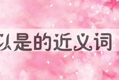 用以是造句