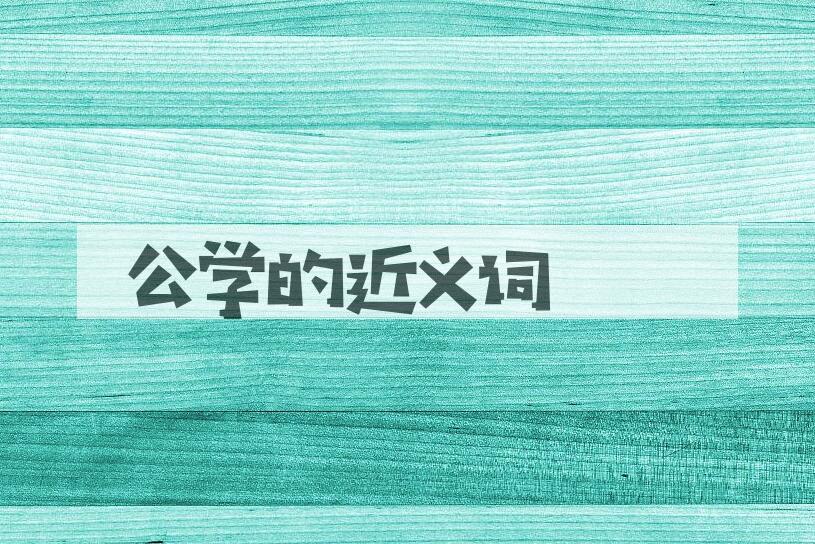 用公学造句