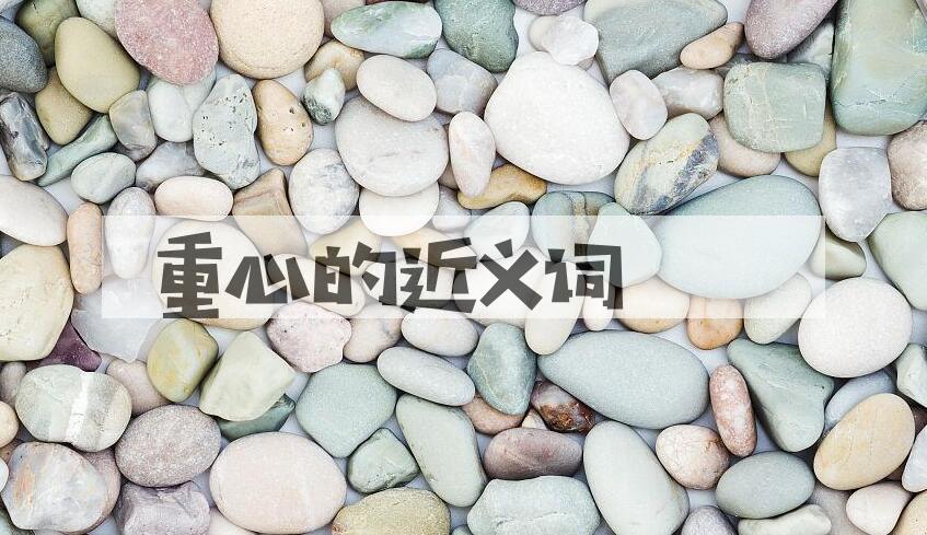 用重心造句