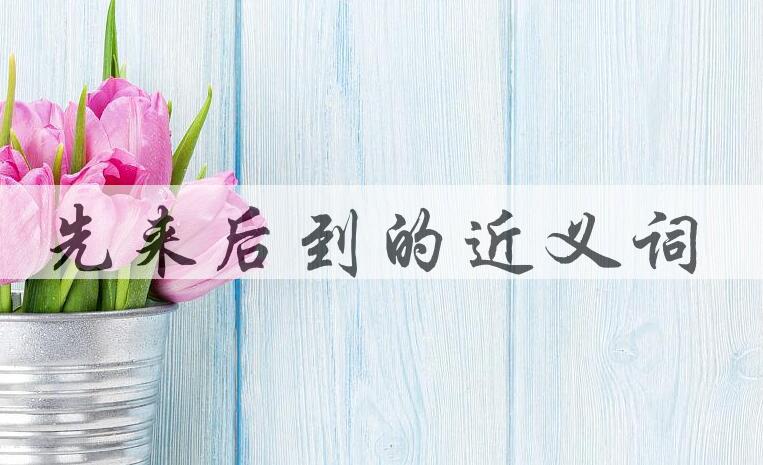 用先来后到造句