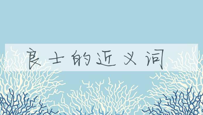 用良士造句