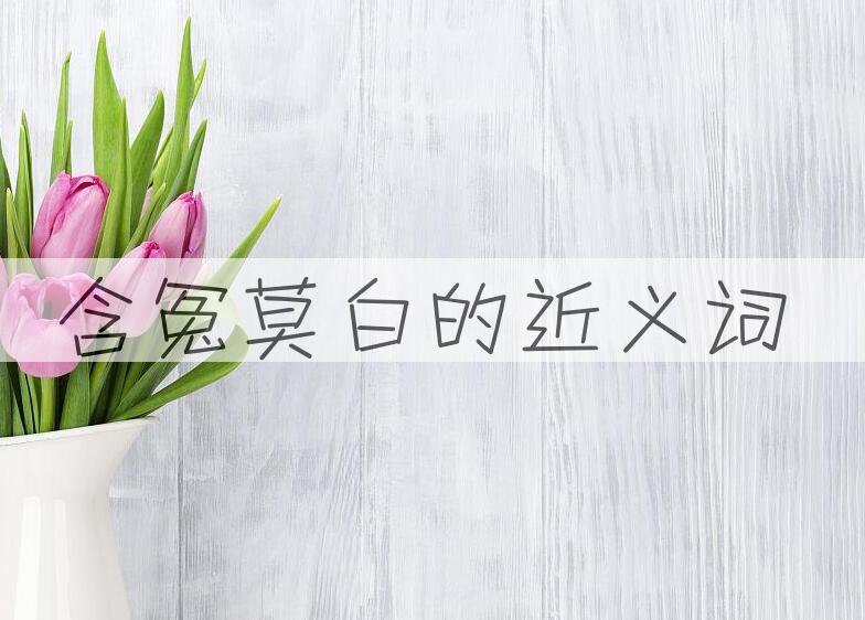 用含冤莫白造句