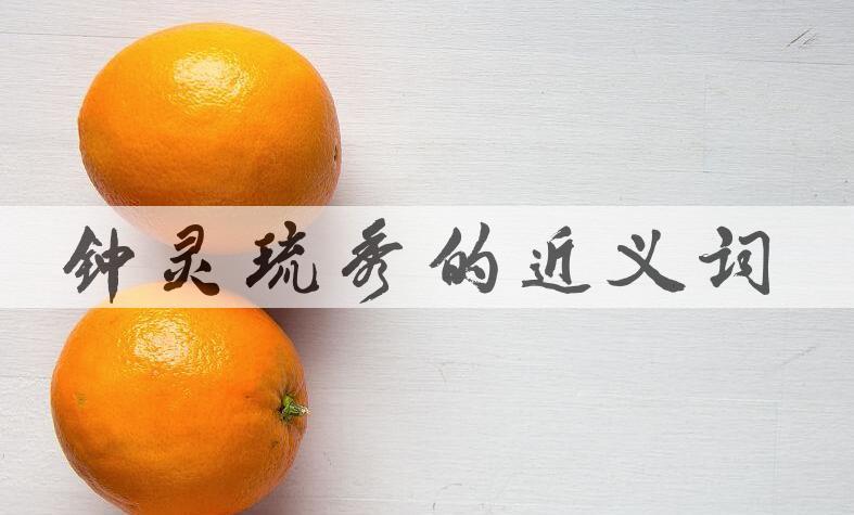 用钟灵琉秀造句