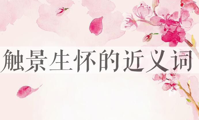 用触景生怀造句