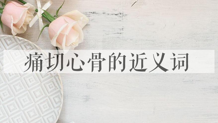 用痛切心骨造句
