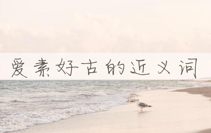 用爱素好古造句