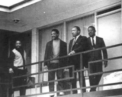 美国黑人领袖马丁·路德·金遇刺身亡(Lsjt.org)