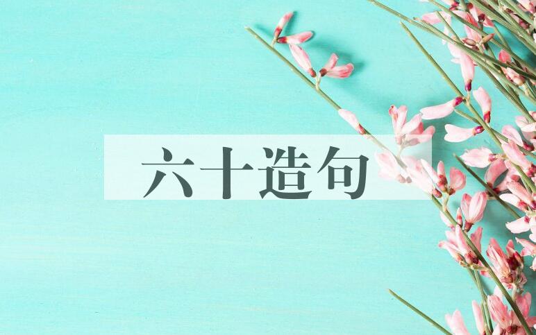 用六十造句