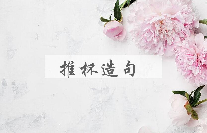 用推杯造句