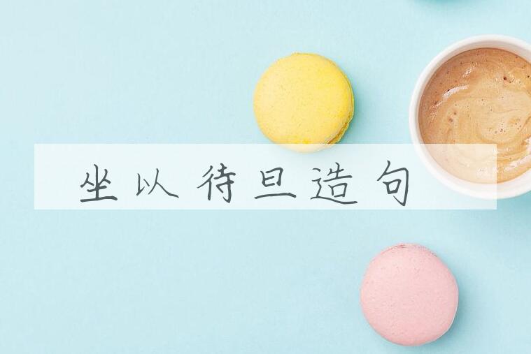 用坐以待旦造句