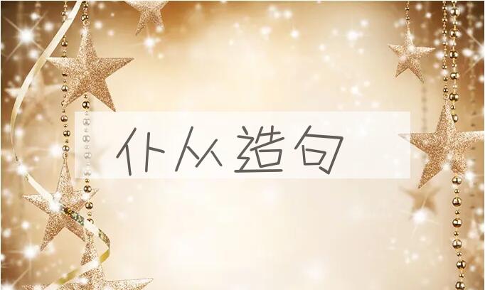 用仆从造句