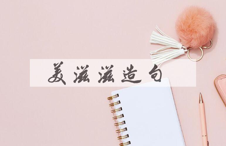用美滋滋造句