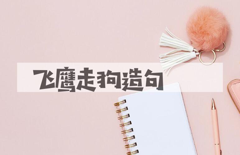 用飞鹰走狗造句