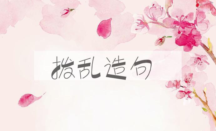 用拨乱造句