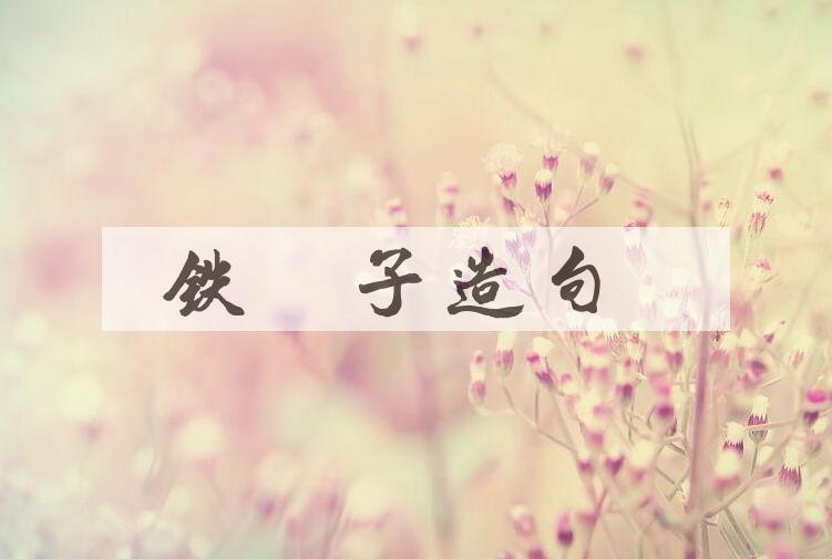 用铁娘子造句