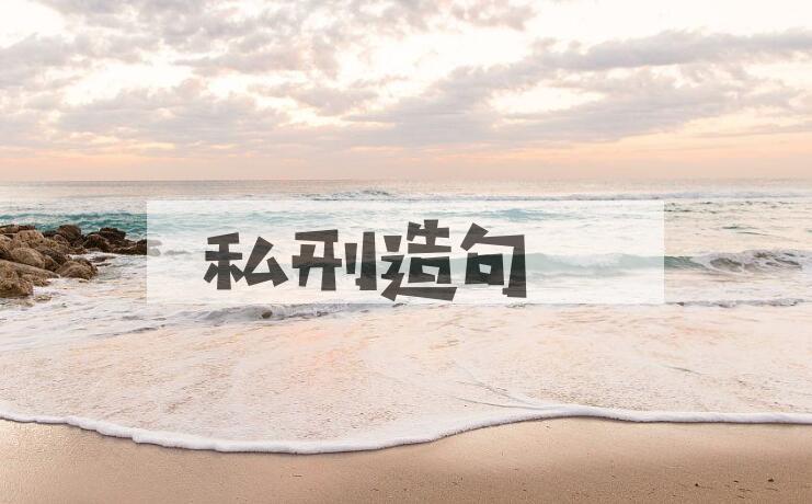 用私刑造句
