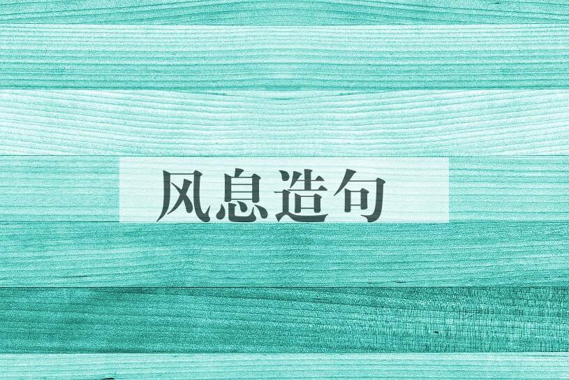 用风息造句