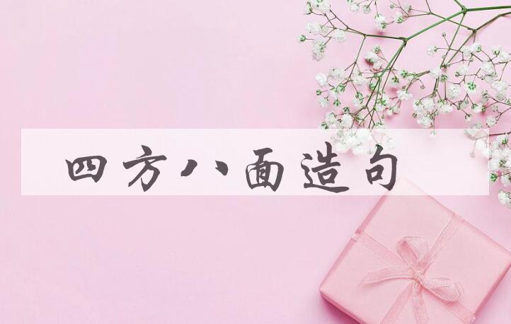 用四方八面造句