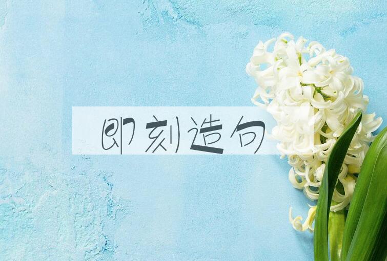 用即刻造句