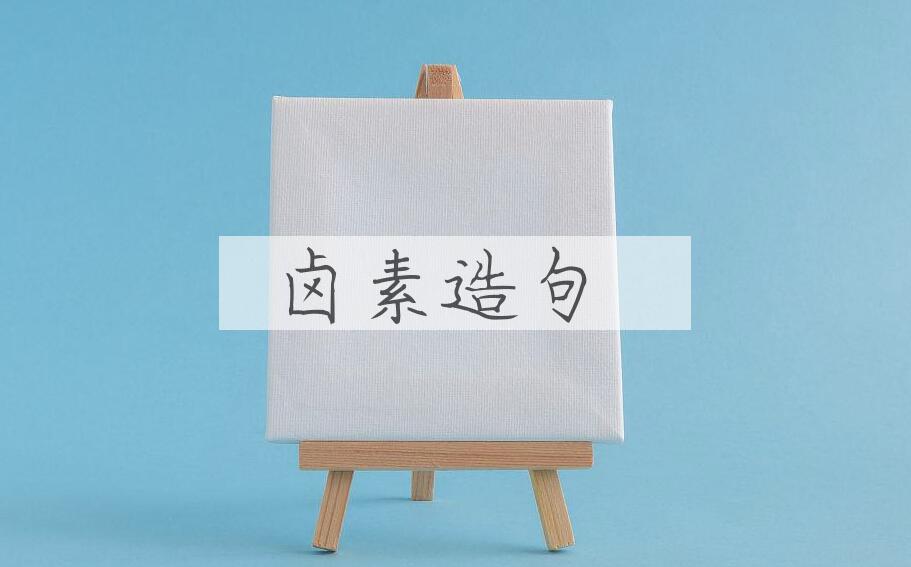用卤素造句