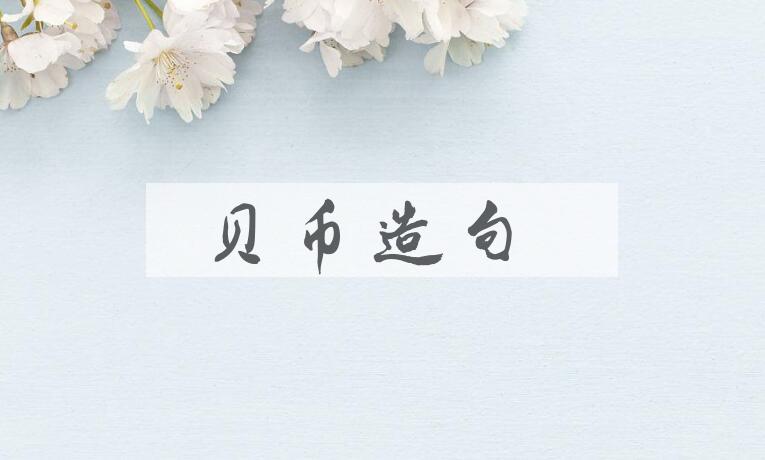用贝币造句