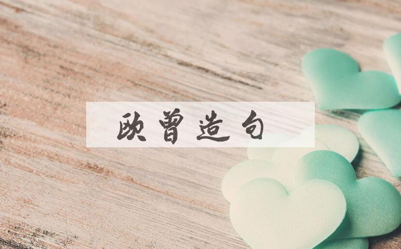 用欧曾造句