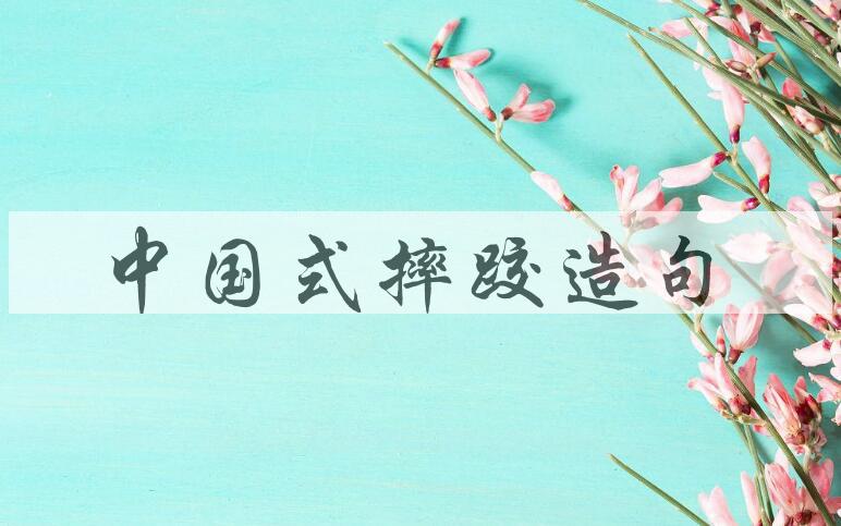 用中国式摔跤造句