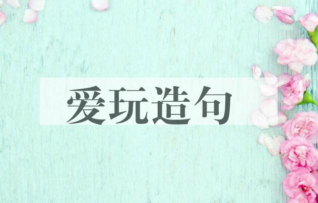 用爱玩造句