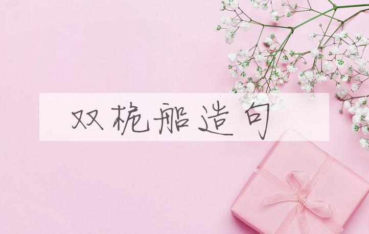 用双桅船造句