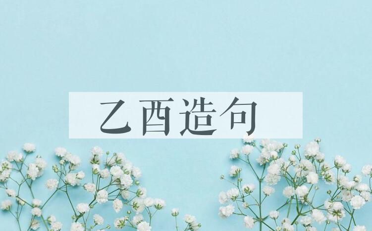 用乙酉造句