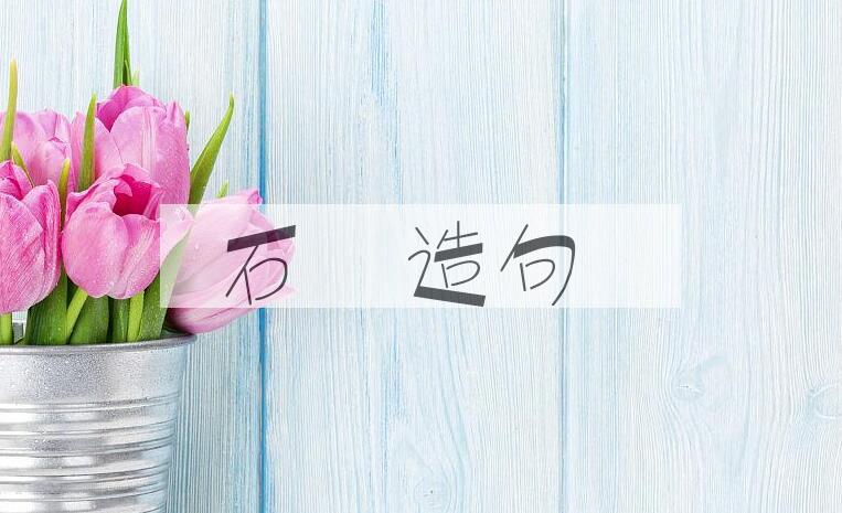 用石囷造句