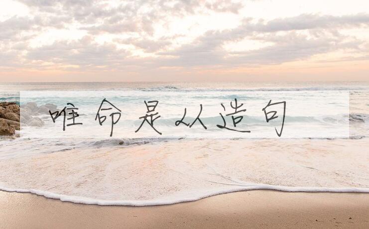 用唯命是从造句