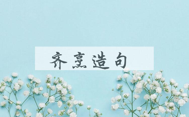 用齐烹造句