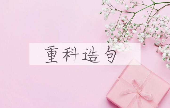 用重科造句