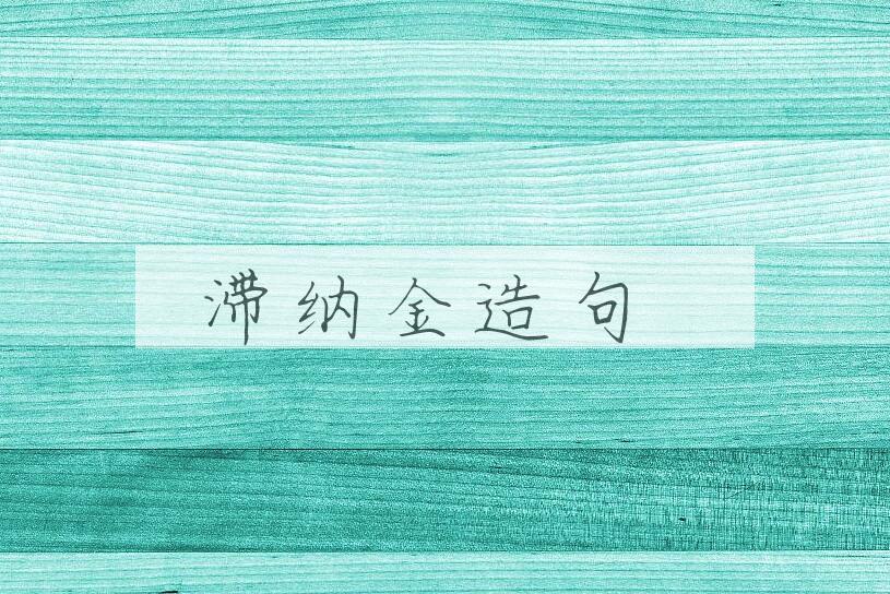 用滞纳金造句