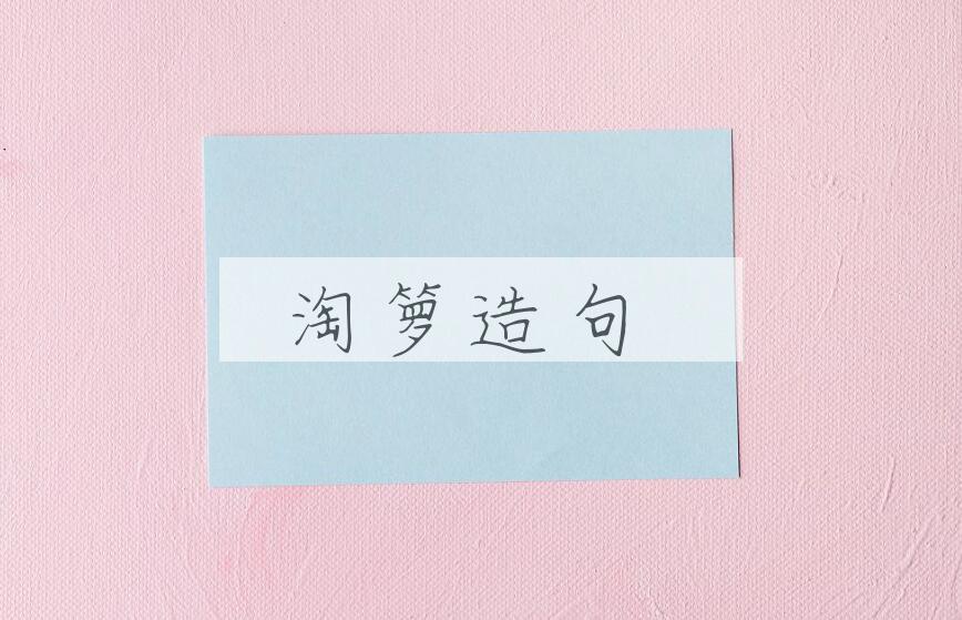 用淘箩造句
