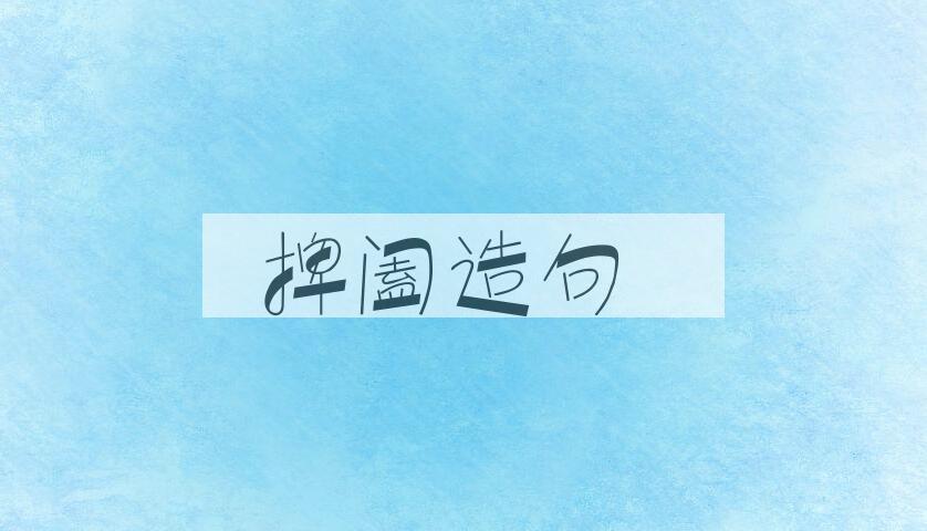 用捭阖造句