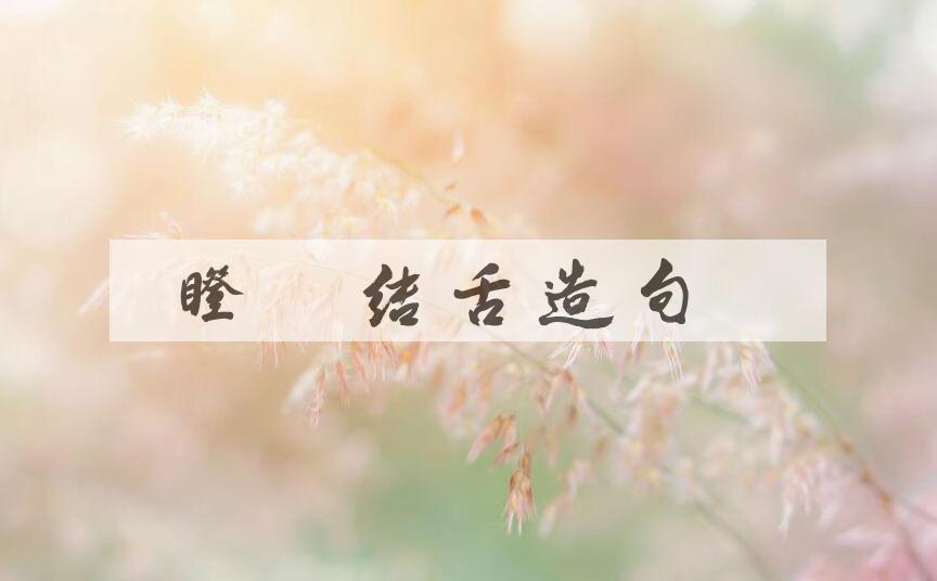 用瞪目结舌造句