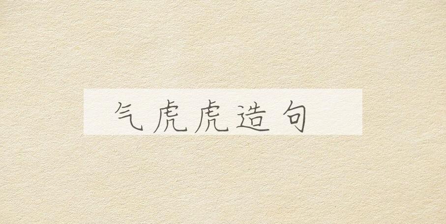 用气虎虎造句