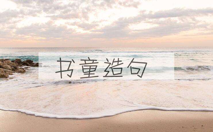 用书童造句