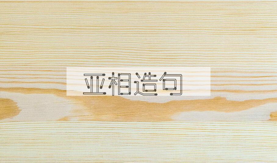 用亚相造句