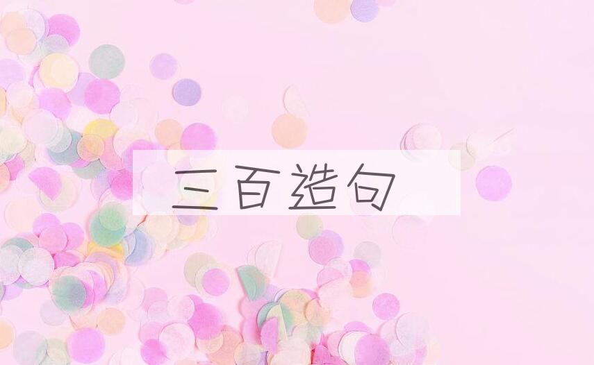 用三百造句