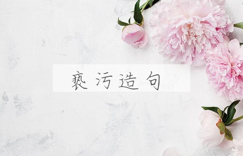 用亵污造句