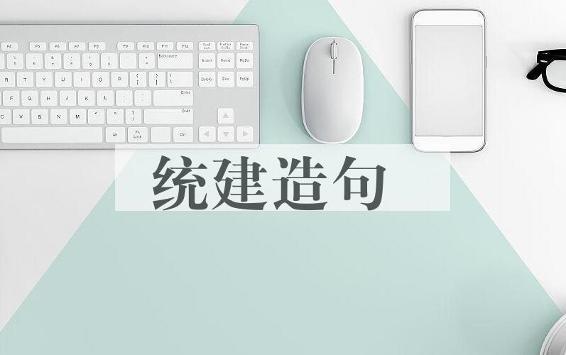 用统建造句