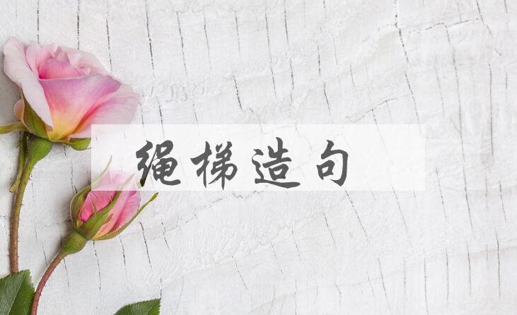 用绳梯造句