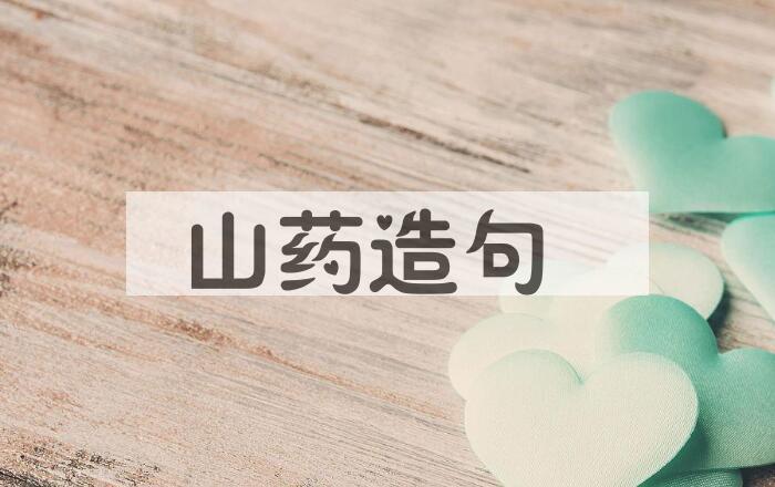 用山药造句