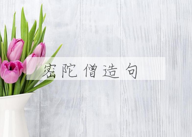 用密陀僧造句